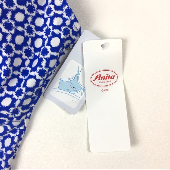 Anita salta tankini top blue supportive Modest - Picture 5 of 6